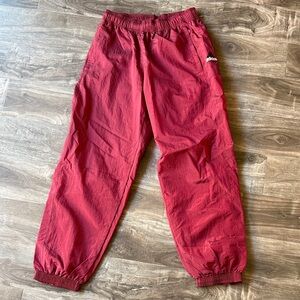 adidas EQT Iridescent Nylon Track Pants Red Equipment Windbreaker Rare S